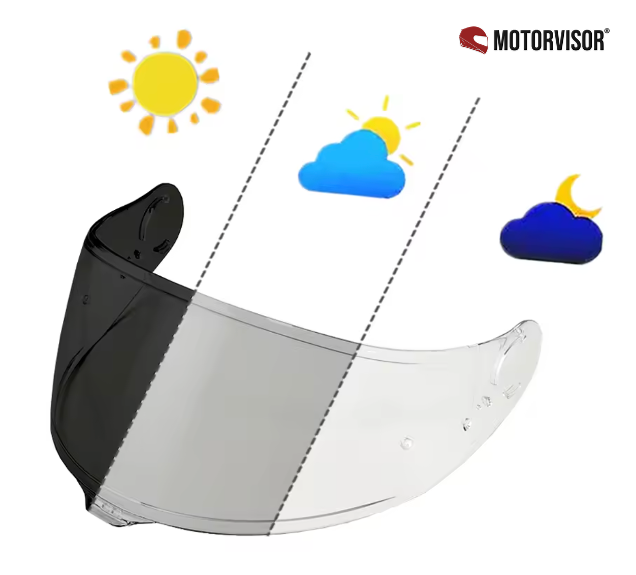 Visier für SHOEI - GT AIR 3 / CNS-1C