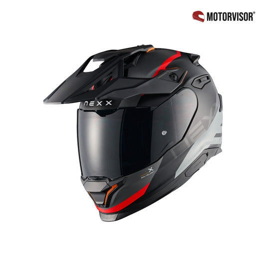 NEXX Y.TRAVL QUEST PRETO VERMELHO MATTE — imagem 2