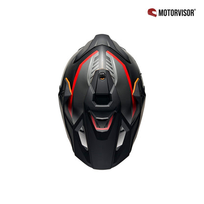 NEXX Y.TRAVL QUEST PRETO VERMELHO MATTE — imagem 3